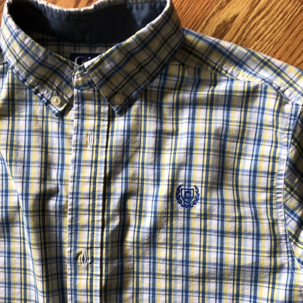 Chaps Boys Button Down Dress Shirt - Picture 2 of 6